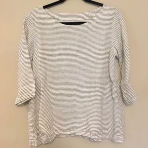 Not Perfect Linen Top